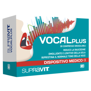 supravit vocalplus 30cpr oros bugiardino cod: 988129021 