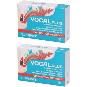Cerca Offerte di supravit vocalplus compresse orosolubili 2x30x0,5 g e acquista online