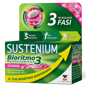 sustenium bioritmo3 donna adulti 30 bugiardino cod: 975507777 