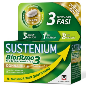 sustenium bioritmo3 d60+ 30 compresse bugiardino cod: 975507791 