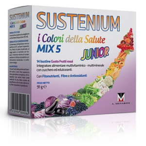 menarini linea vitamine sustenium junior mix bugiardino cod: 927586735 