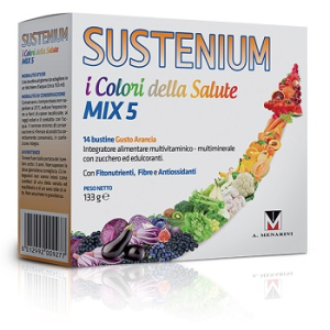 sustenium i colori della salute mix 5 gusto bugiardino cod: 927586711 