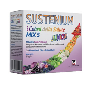 sustenium i colori della salute mix 5 junior bugiardino cod: 970434801 