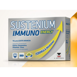 sustenium immuno energy promo 14 bustine bugiardino cod: 972783625 