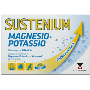 sustenium magnesio/pot 14 bustine bugiardino cod: 924961701 