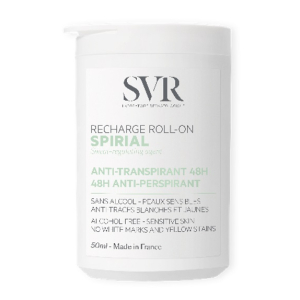 Svr spirial deodorante anti-traspirante 48h contro sudorazione normale ed eccessiva ricarica 50 ml