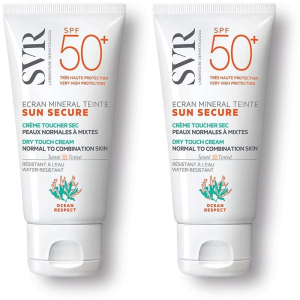 Cerca Offerte di svr sun secure ecran mineral teintè pelli normali spf50+ 2x50 ml crema e acquista online