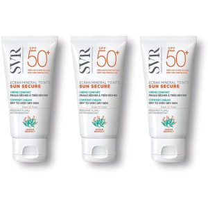 Cerca Offerte di svr sun secure ecran mineral teintè pelli secche spf50+ 3x50 ml crema e acquista online