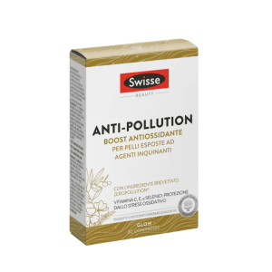 Swisse Anti-Pollution Integratore Antiossidante per Pelli Esposte ad Agenti Inquinanti 30 Compresse