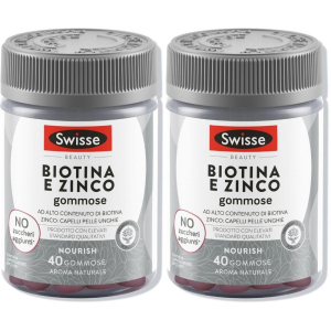 Cerca Offerte di swisse biotina e zinco integratore capelli pelle unghie gommose 2x108 e acquista online