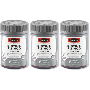 Cerca Offerte di swisse biotina e zinco integratore capelli pelle unghie gommose 3x108 e acquista online