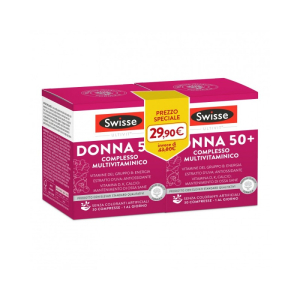 Swisse multivitaminico donna 50+ 30 compresse bipack