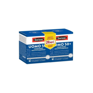 Swisse multivitaminico uomo 50+ 30 compresse bipack