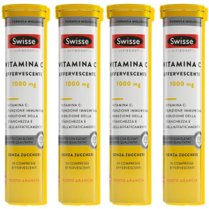 Cerca Offerte di Swisse Vitamina C 1000 mg Integratore Compresse Effervescenti 2x2x80 g e acquista online