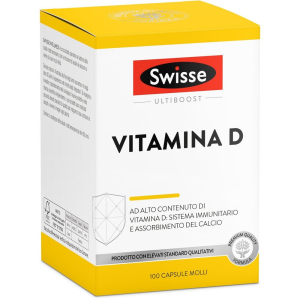 swisse vitamina d3 100 capsule bugiardino cod: 976204851 