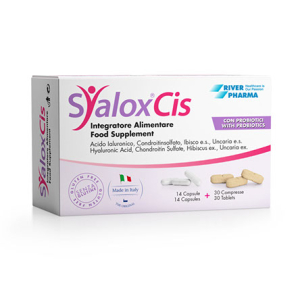 syaloxcis 30cpr+14 capsule bugiardino cod: 942607514 