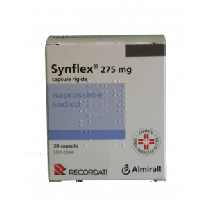 synflex 30 capsule 275mg bugiardino cod: 024722011 