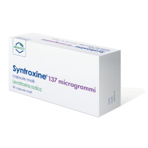 syntroxine 30 capsule molli 137mcg bugiardino cod: 041528252 