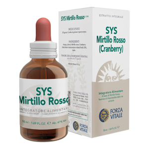 sys mirtillo rosso gocce 50ml bugiardino cod: 925897910 