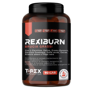 Trova Offerte di t-rex rexiburn brucia grassi 90 compresse integratore per  metabolismo e controllo del peso e compra online