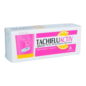 tachifluactiv 500 mg + 200 mg 12 compresse bugiardino cod: 028818072 
