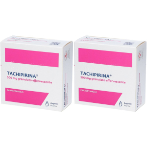 Trova Offerte di tachipirina® 500mg granulato effervescente set da 2 2x20 pz bustina e compra online