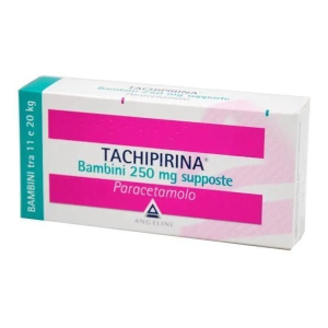 Trova Offerte di tachipirina prima infanzia 250mg 20 supposte paracetamolo per febbre e dolore bambini e compra online