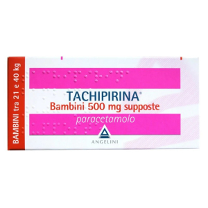 Trova Offerte di tachipirina prima infanzia 500mg 20 supposte paracetamolo per febbre e dolore bambini e compra online