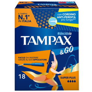 Trova Offerte di tampax &go super plus 18pz e compra online