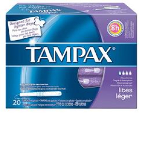 tampax blue box lites 30 pezzi bugiardino cod: 938272200 