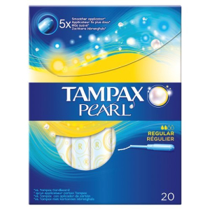 tampax pearl regular 20 pezzi bugiardino cod: 931647921 