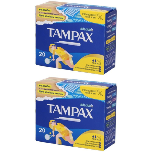Trova Offerte di tampax regular 2x20 pz tampone e compra online