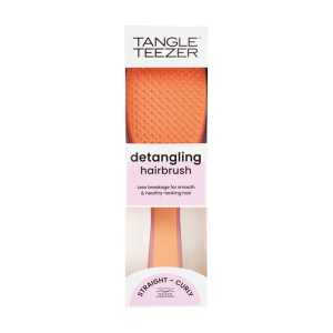 Trova Offerte di tangle teezer the ultimate detangler, tangle teezer, spazzola districante con manico, rosa e arancione, 1 pezzo, spazzola per capelli bagnati e asciutti e compra online