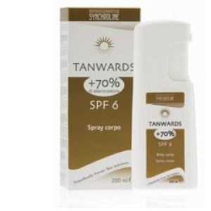 tanwards 70% spray corpo spf6 bugiardino cod: 905048740 