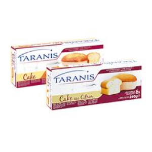 taranis tortina limone 6 pezzi 40g bugiardino cod: 939462519 