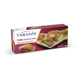 taranis tortina pera 6 pezzi 40g bugiardino cod: 930719885 