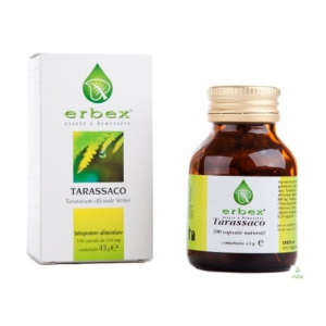 erbex tarassaco 100 capsule 430 mg bugiardino cod: 902193806 