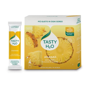 Trova Offerte di tasty h2o ananas – integratore idrosolubile con magnesio e vitamine b6-b12 12 stick e compra online