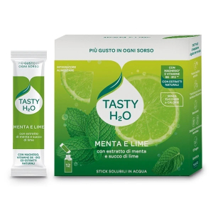 Trova Offerte di tasty h2o menta e lime – integratore idrosolubile con magnesio e vitamine b6-b12 12 stick e compra online