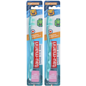 Trova Offerte di tau marin spazzolino junior antibatterico 7-12 anni set da 2 2x1 pz sp e compra online