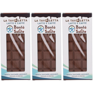 Trova Offerte di tavoletta cioccolato latte & caffe' maltitolo 3x90 g e compra online