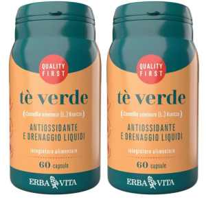 Trova Offerte di te' verde 60 capsule 2x60 pz e compra online