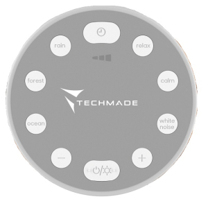 Trova Offerte di techmade speaker suoni bianchi con led anti-stress per bambini e adulti e compra online