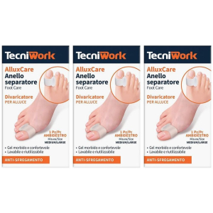 Trova Offerte di tecniwork alluxcare anello separatore divaricatore per alluce - ambide e compra online