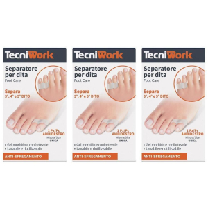 Trova Offerte di tecniwork separatore per dita 3°, 4° e 5° dito - ambidestro misura uni e compra online