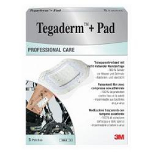 tegaderm cer+pad 9x10cm 5 pezzi bugiardino cod: 913254645 