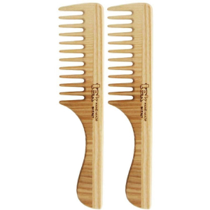 Trova Offerte di tek - pettine a denti radi con manico in legno 2x1 st e compra online