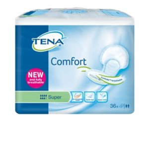 tena comfort super pannolino 36 pezzi bugiardino cod: 926572090 