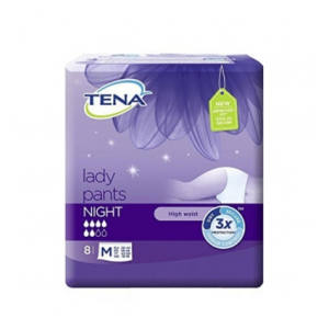 tena lady pants night m 8 pezzi bugiardino cod: 971088657 