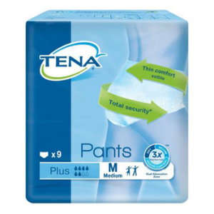 tena pants plus pann m 9pz bugiardino cod: 970449308 